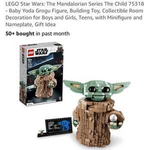 LEGO Star Wars The Mandalorian Grogu Building Set - Green and Tan